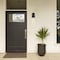 Designers Fountain Cedar Mist Black Dark Sky Outdoor Hardwired Wall Sconce D326M-11EW-BK - alternate 4
